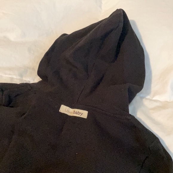 Loved baby black waffle one piece - Picture 7 of 7